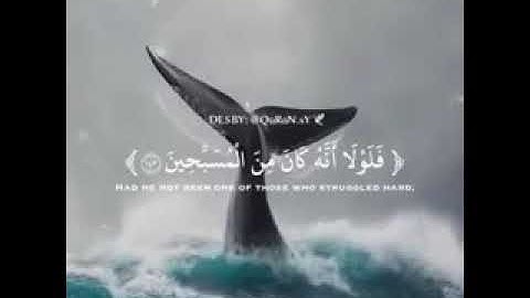 وإن يونس لمن المرسلين __أجمل حالات واتس بصوت القارئ ماهر المعيقلي