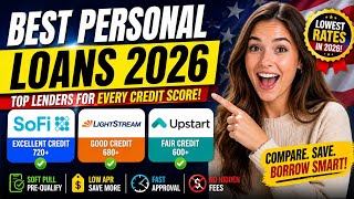 Best Personal Loans 2026 💰 Top Lenders for Every Credit Score | SoFi vs LightStream vs Upstart