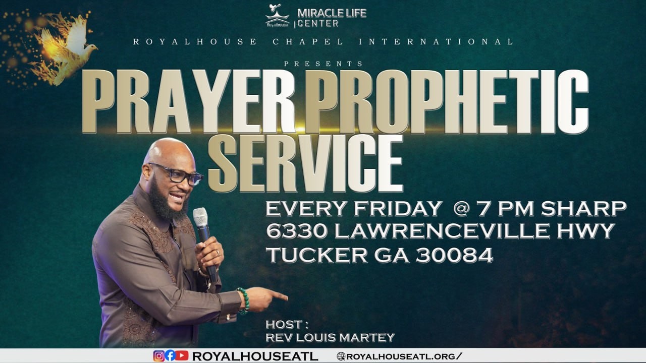 End of Month Prayer and Prophetic Service | Rev Louis Martey | 02/27/2026