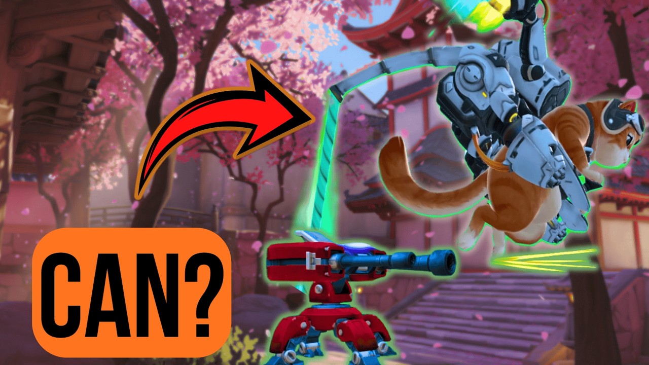 Jetpack Cat Mythbusters — We Tested the 4 NEW Overwatch Heroes