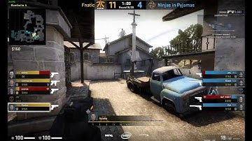 (NIP VS. FNATIC) CS:GO Katowice 2015 - GRAND FINAL (MAP 3 / INFERNO) FLUSHA HIGHLIGHTS
