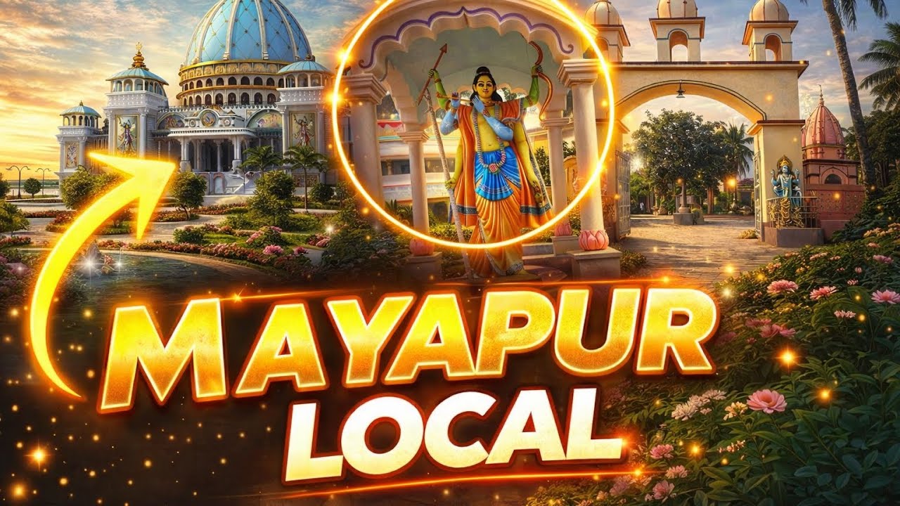 Mayapur local Day 3 🙏 | Exploring Mayapur Local Market & Streets | Real Spiritual Life Experience.
