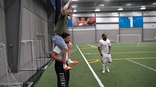 Trolling Sammy In A Real Soccer Game!