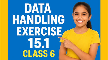 “Exercise 15.1 Class 6 Data Handling | Easy Tricks to Solve Questions Fast!” #edunest
