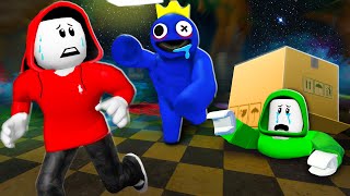 Mikey and JJ Play Rainbow Friend | Maizen Roblox | ROBLOX Brookhaven 🏡RP - FUNNY MOMENTS