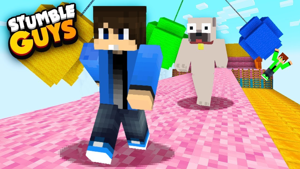 HACKER STUMBLE GUYS BÚJÓCSKA KIHÍVÁS A MINECRAFTBAN!