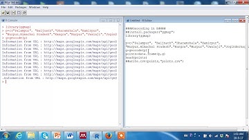 Geocoding in R