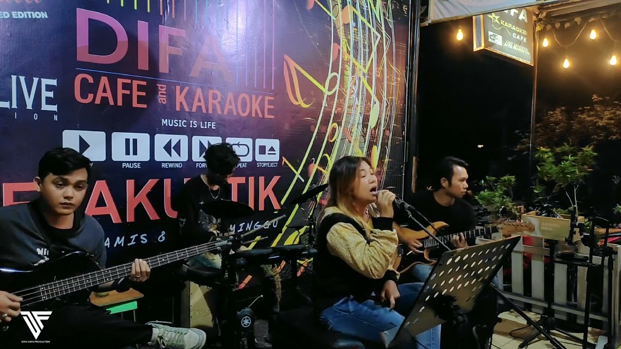 KEKASIH YANG TAK DIANGGAP - PINKAN MAMBO (COVER) LIVE MUSIC BY DIFA CAFE