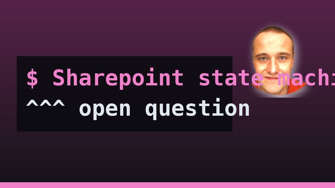 Sharepoint: Support for state machine workflows in future SharePoint ...