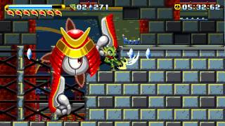 Freedom Planet Floor Crusher mini-boss battle (Carol,Hard,No Damage)