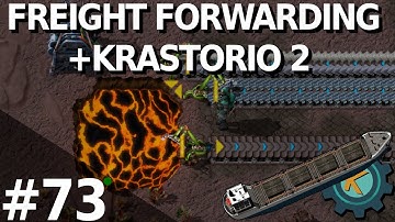 Factorio Freight Forwarding K2 20x #73 — Titansteel Smelting!