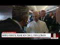 Marco Rubio se reúne con el papa León XIV en el Vaticano