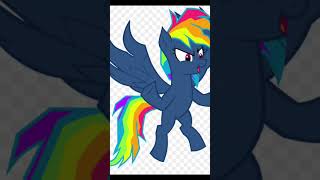 rainbow dash darkside|| edit (art not mine)