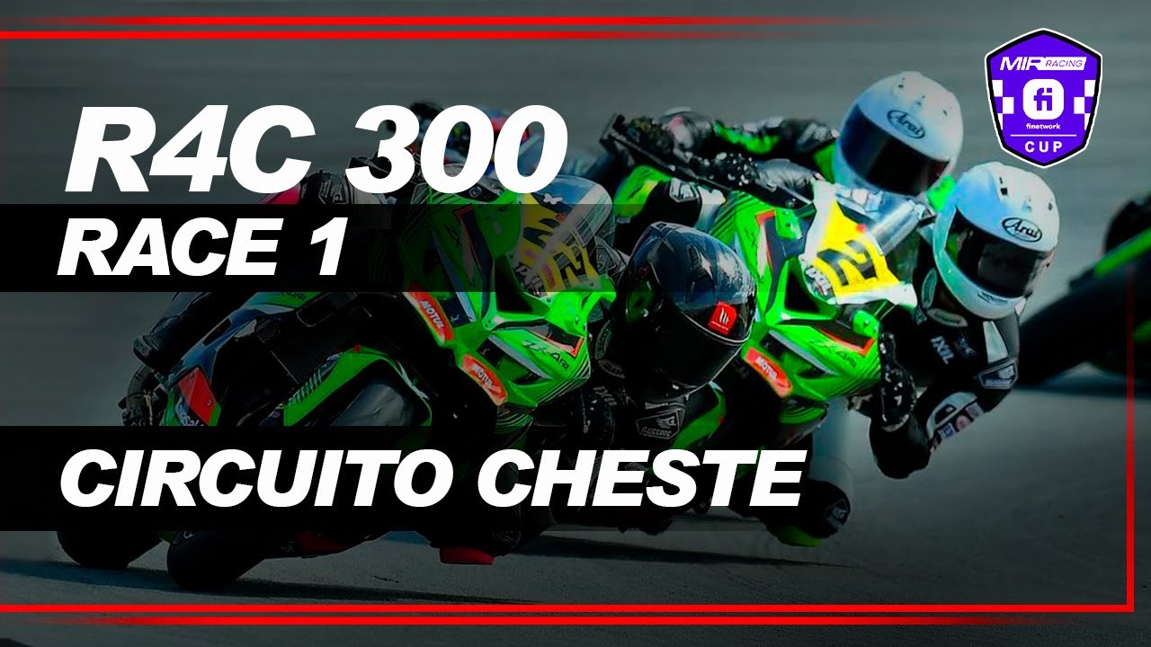 Race 1 R4C 300 🔥 R4C 300 | MIR Racing Finetwork Cup 2025 - YouTube