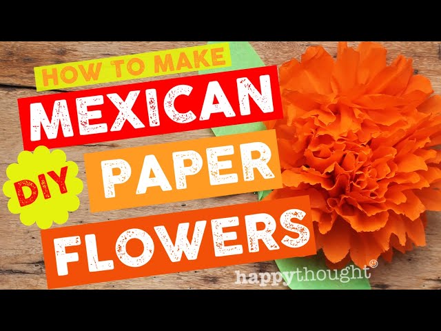 Mexican Paper Flowers, Flowers to put in my hair for my Fri…