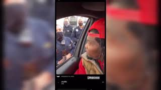 offset arrested by police live on Instagram
