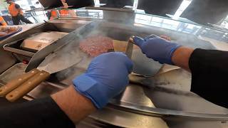 Burger Bar Lunch Rush! | POV Canteen Kitchen Live Replay 👌😊👍