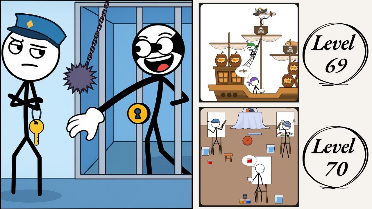 Thief Puzzle: Level 69 , 70 – How to Solve? (Walkthrough)