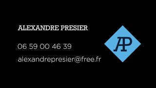 SHOWREEL 2015 ALEXANDRE PRESIER