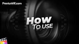 Camera Tools Effect for FCP - First Look