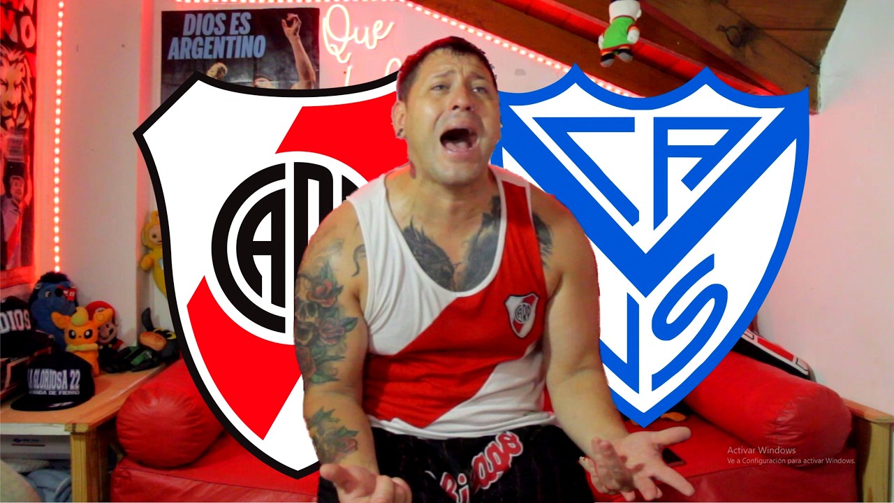 😡 RIVER 0 VELEZ 1 | Reacción de un Hincha de RIVER FRUSTRADO FECHA 6  - 😡