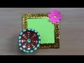 Diya with stand decoration ideas for Diwali at home | Diya with stand decoration tutorial craft DIY
