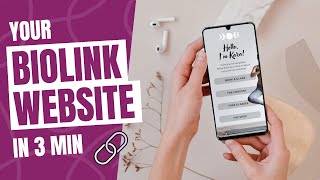 How to Create a Bio Link Website with Canva | Tip Talk 10