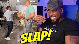 THE ROCK VS KEVIN HART - BRUH, I'M STILL LAUGHING! (TORTILLA CHALLENGE)