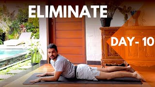 DAY- 10 | ELIMINATE | let’s Twist Yoga | 21 Days Yoga Challenge | ​⁠@PrashantjYoga