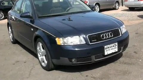 2004 Audi A4 1.8T Quattro Sedan