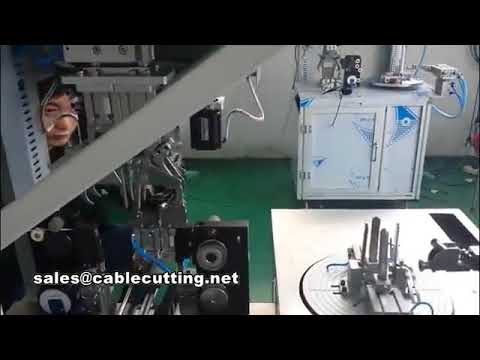 Video Line Small Circle Type Cable Binding Wire Winding Machine