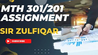 Famous MTH 201 assignment 2 solution 2023 sir zulfiqar| MTH 301 assignment 2 solution 2023 sir zulfiqar Net Worth