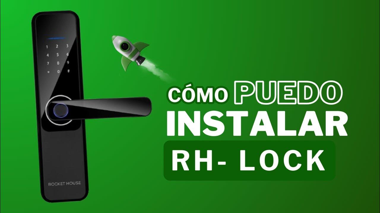 Cerradura Inteligente Rocket House Huella Pin Wifi App 