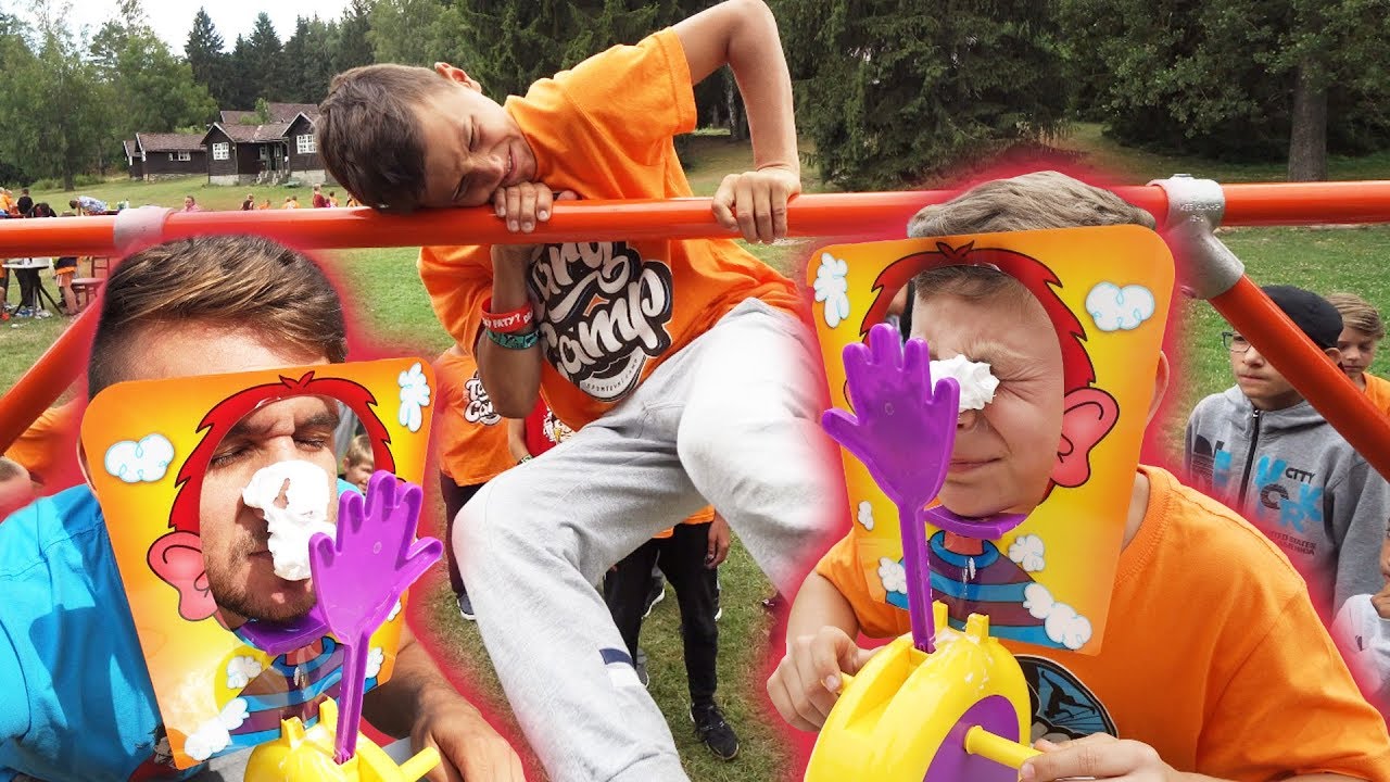 Parkour Pie Face Challenge | Tary Camp 2019