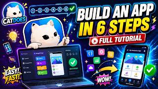 How I Built a Real App with CatDoes — No Code, Full Walkthrough