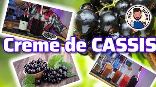 Крем де Кассис / Creme de Cassis рецепт ликера и коктейль Эль Дьябло