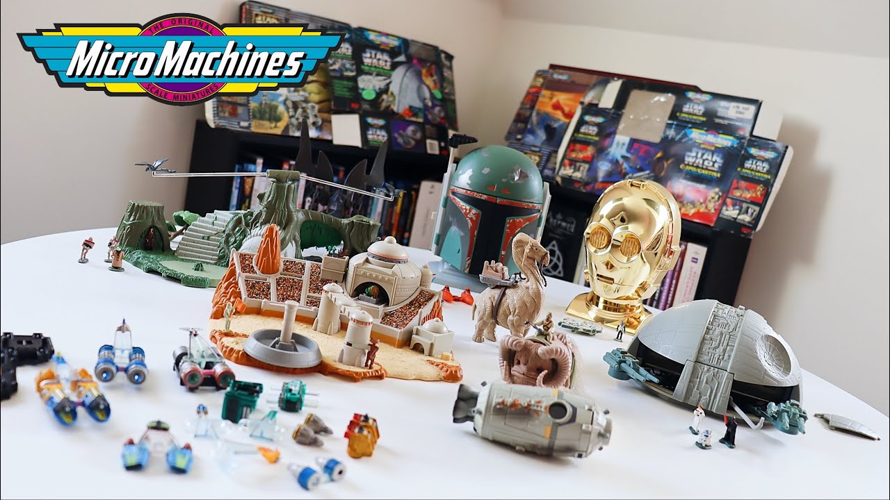 Star Wars Micro Machines Toy Haul 1 (Boba Fett / C3PO / Death Star