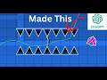 Making a Geometry Dash level using AI, then trying to beat it...