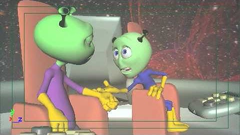 "At The Controls" - Animation Mentor dialogue shot - polishing