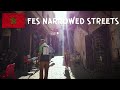 🇲🇦 Fes Medina and Narrowed Streets | Morocco Walking Tour 4K