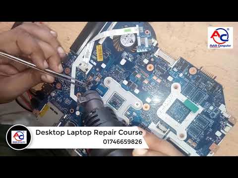 How To Repair Laptop Motherboard No Power | Laptop Repair Practical Class | Bangla