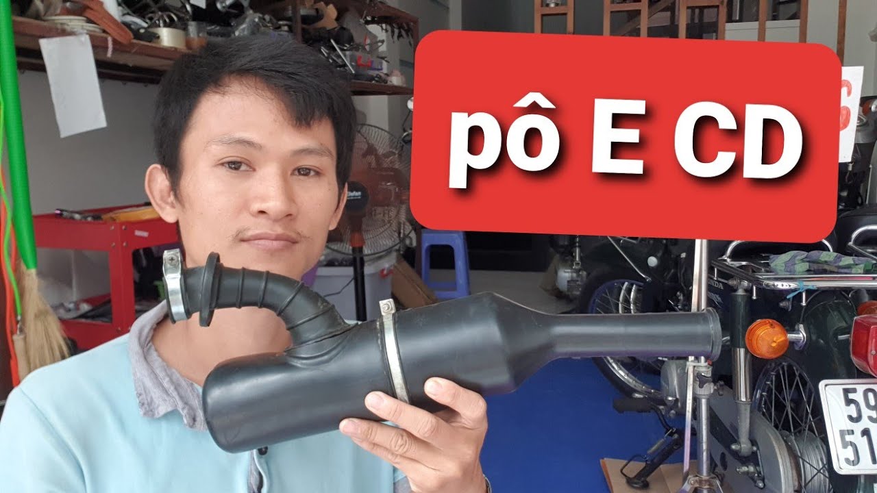 Pô rin 50cc , ống xả khói zin xe cub .gắn xe 50cc 78 81 86 custom …