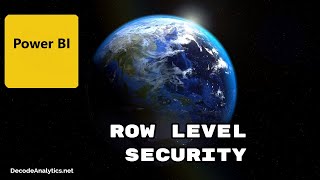Power Bi Row Level Security
