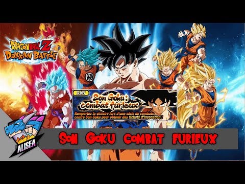 Dokkan Battle: Son Goku Combat Furieux