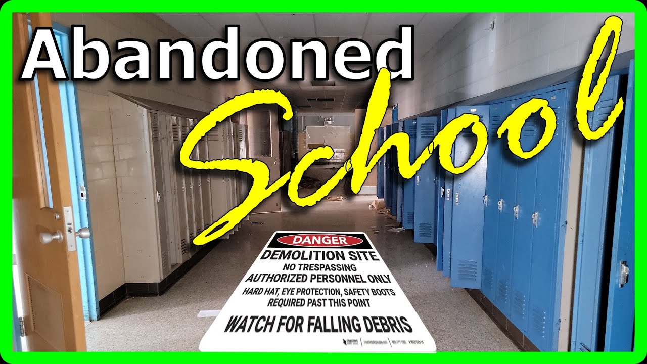 Abandoned School, Edon Northwest Ohio. Set for demolition! YouTube