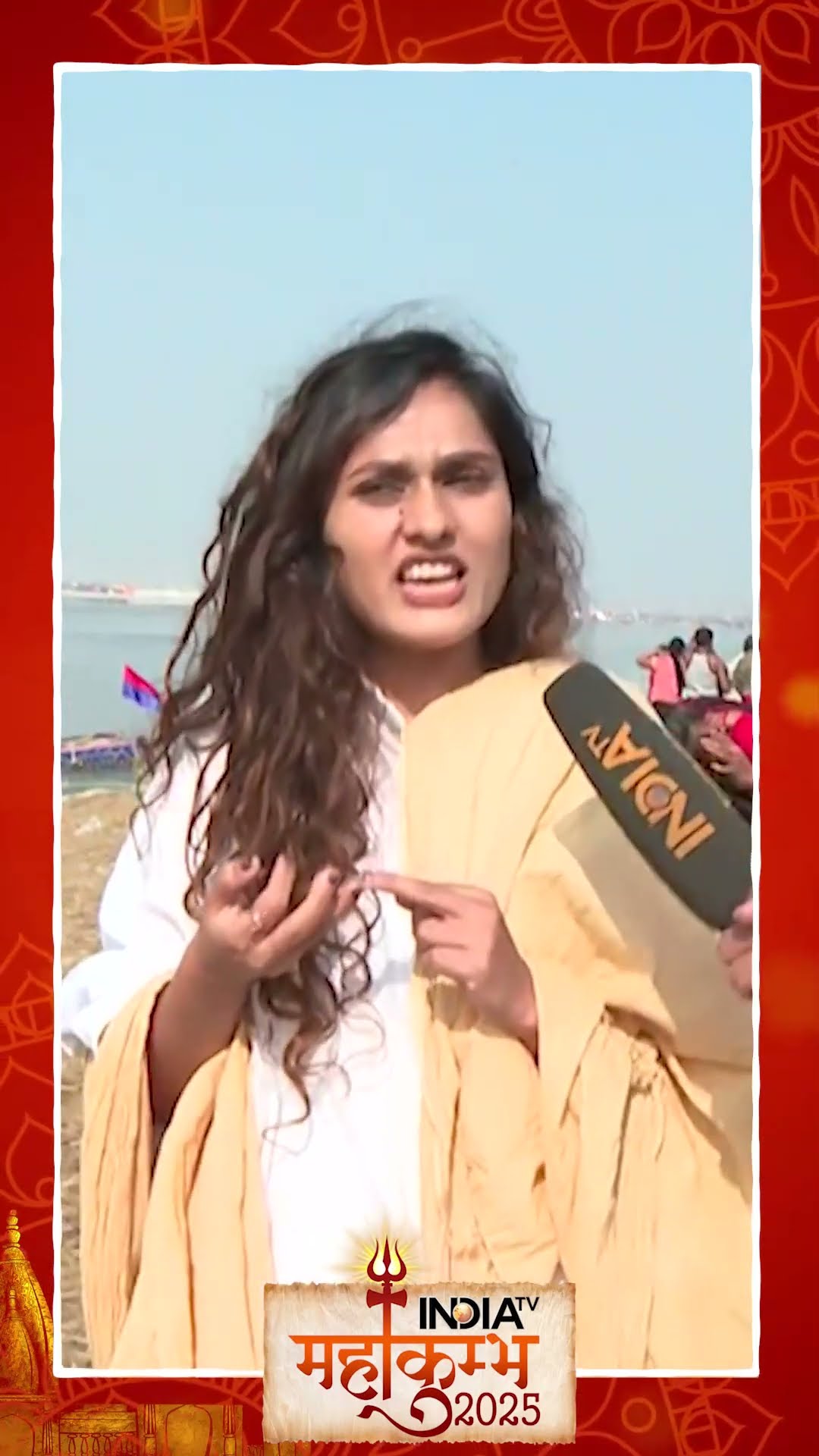 #varshasanwal क्या करना चाहती हैं? #mahakumbh2025 #mahakumbhprayagraj2025 #indiatv