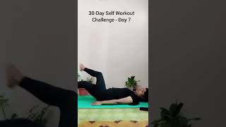 30-Day Self Workout Challenge — Day 7 #beginnerworkout #shorts #selfchallenge #fyp @Anjukhadka3