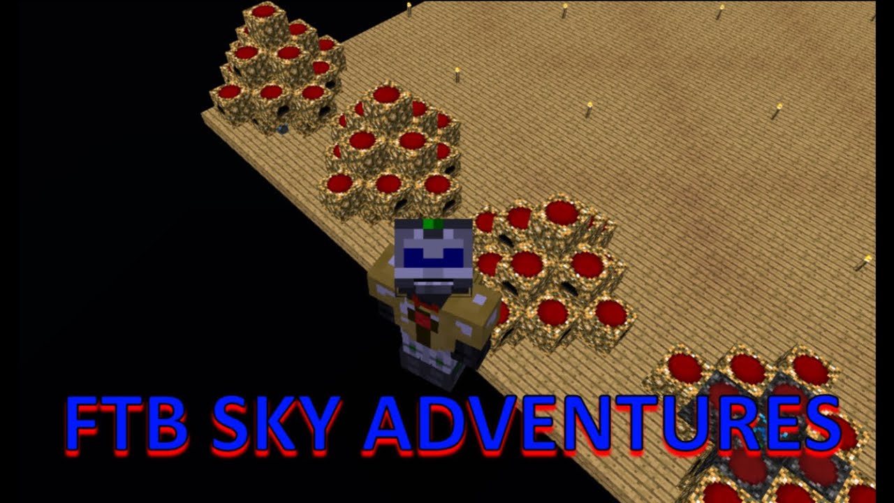 FTB sky adventures ep 25 energy collector MK3