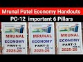 मृणाल पटेल सर का CLASS NOTES REVISE करो part 2...... #upsc #economy #bpsc #revision
