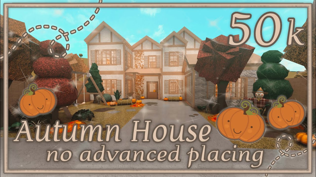 Finished build for Autumn/Halloween! : r/Bloxburg